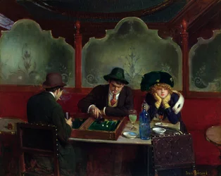 Les joueurs de backgammon